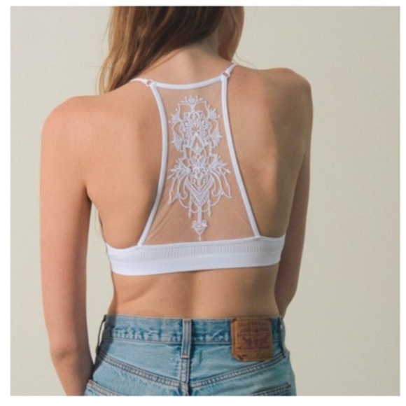 Tattoo Mesh Bralette - Picture 2 of 2